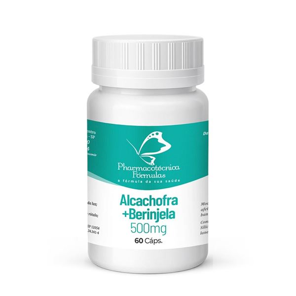 Alcachofra + Berinjela  500mg 60 cápsulas