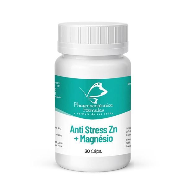 Anti Stress Zn + Magnésio 30 cápsulas
