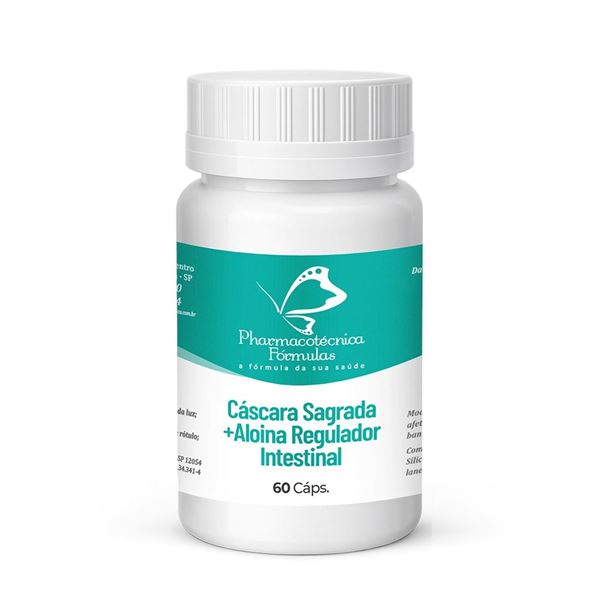 Cáscara Sagrada + Aloína Regulador Intestinal 60 cápsulas