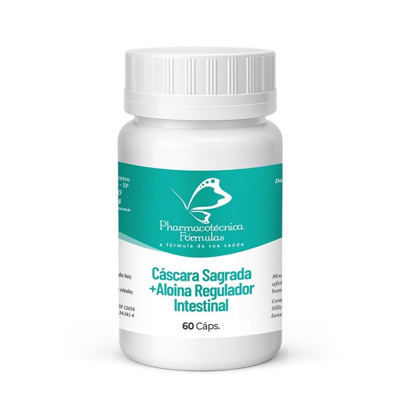Cáscara Sagrada + Aloína Regulador Intestinal 60 cápsulas