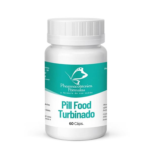 Pill Food Turbinado 60 cápsulas