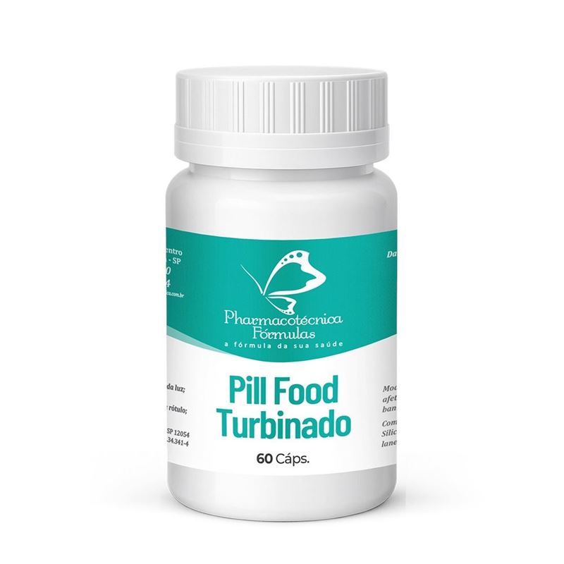 Pill Food Turbinado 60 cápsulas